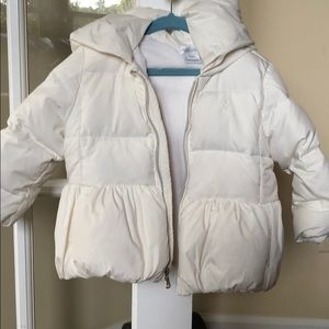 Ralph Lauren baby girl’s hooded puffer coat